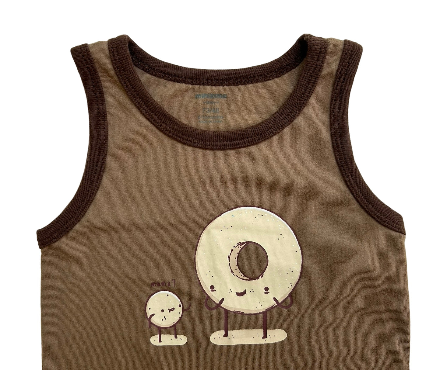 6M - 12M Baby Boys Minizone Donuts 🍩 Bodysuit Romper.