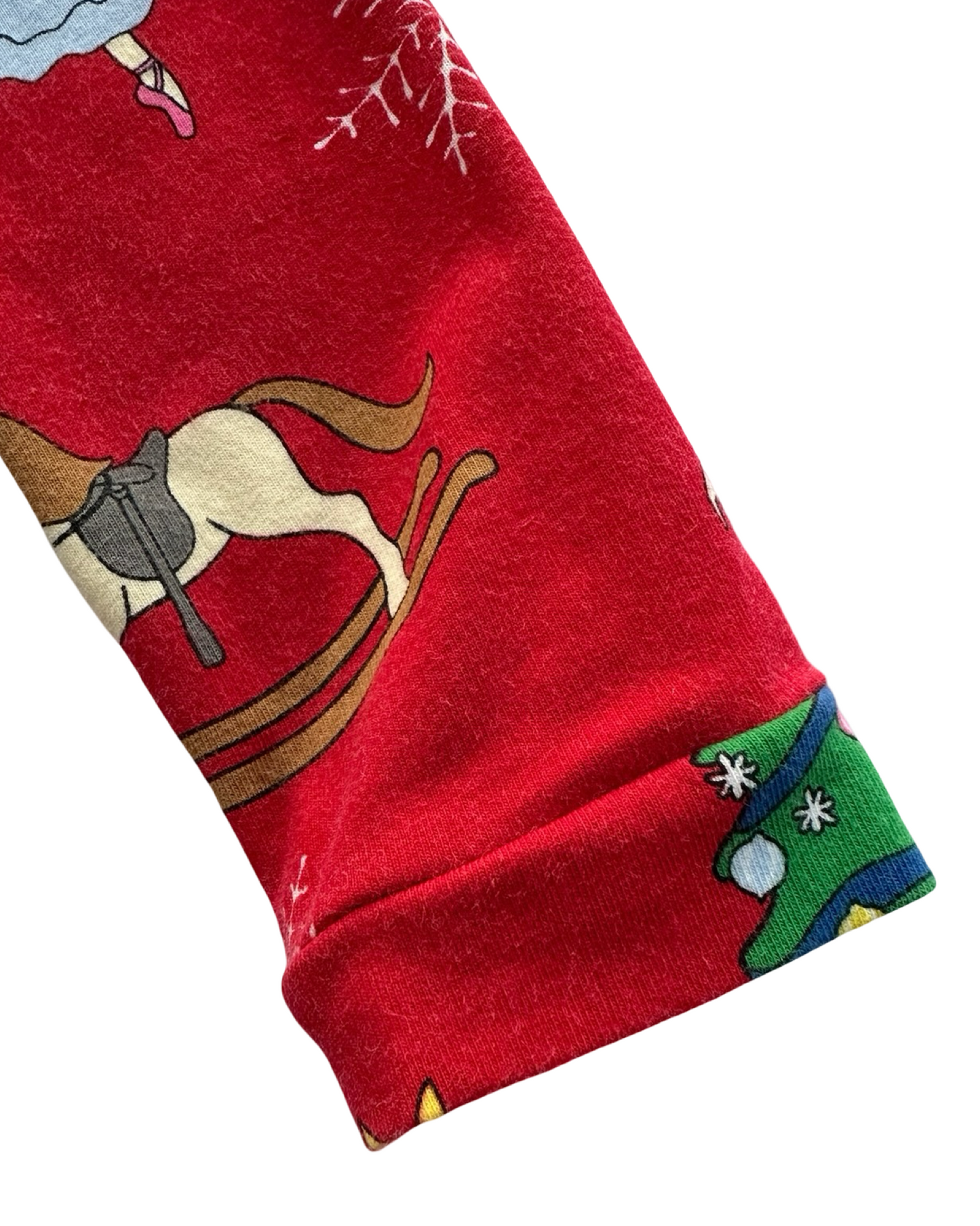 4T - 5T Toddler Girls Eleanor Rose Christmas Joy Holiday Long Sleeve Knit Dress