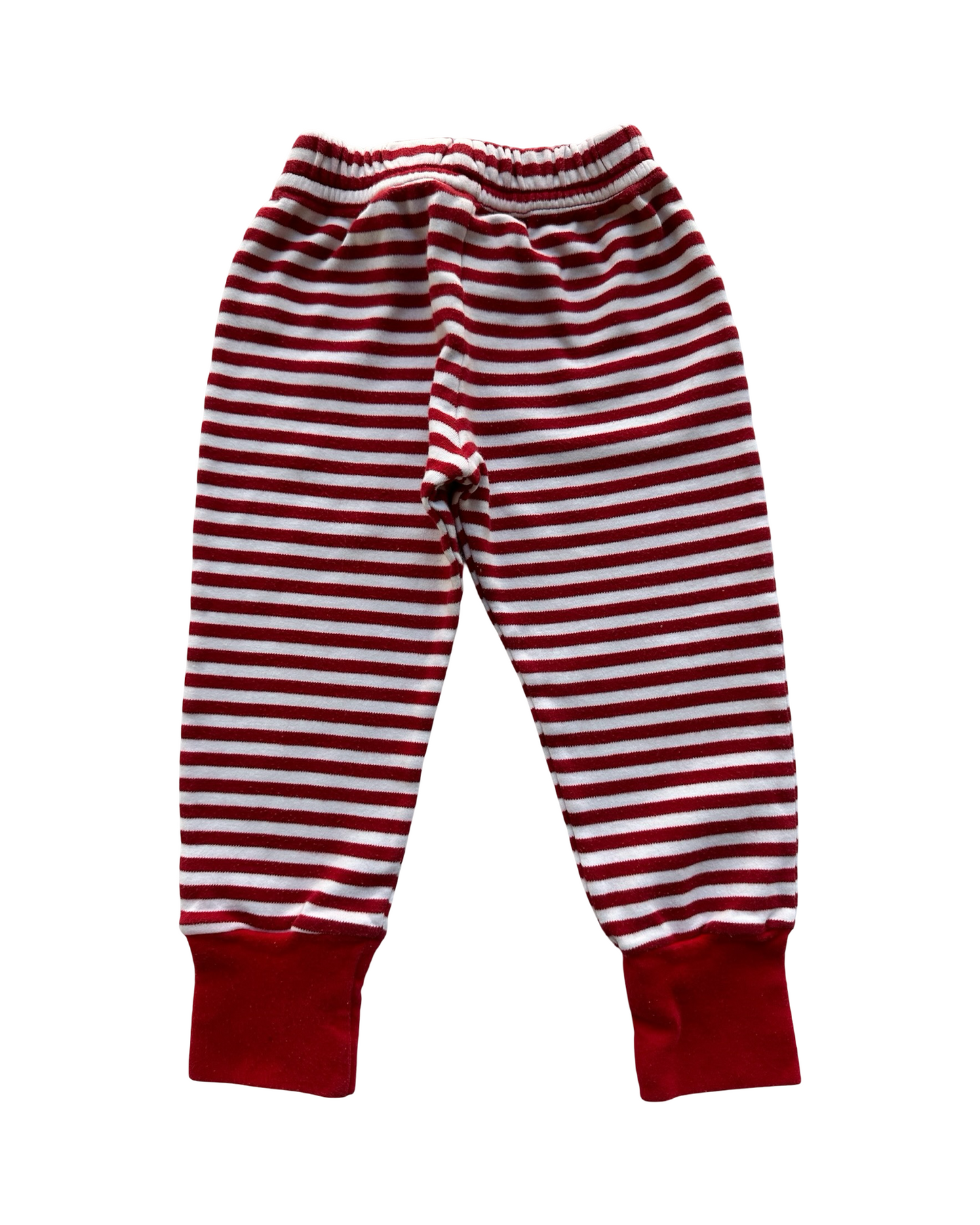 3M - 6M Baby Boy Squiggles Striped Christmas PJs 2 pc set