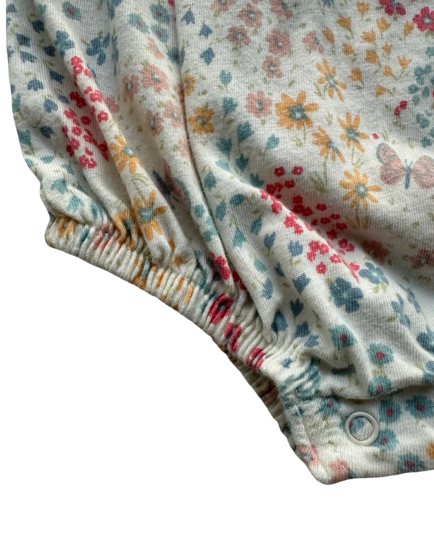 0-3M Baby Girl Old Navy Floral / Butterfly š¦ Bubble Onesie