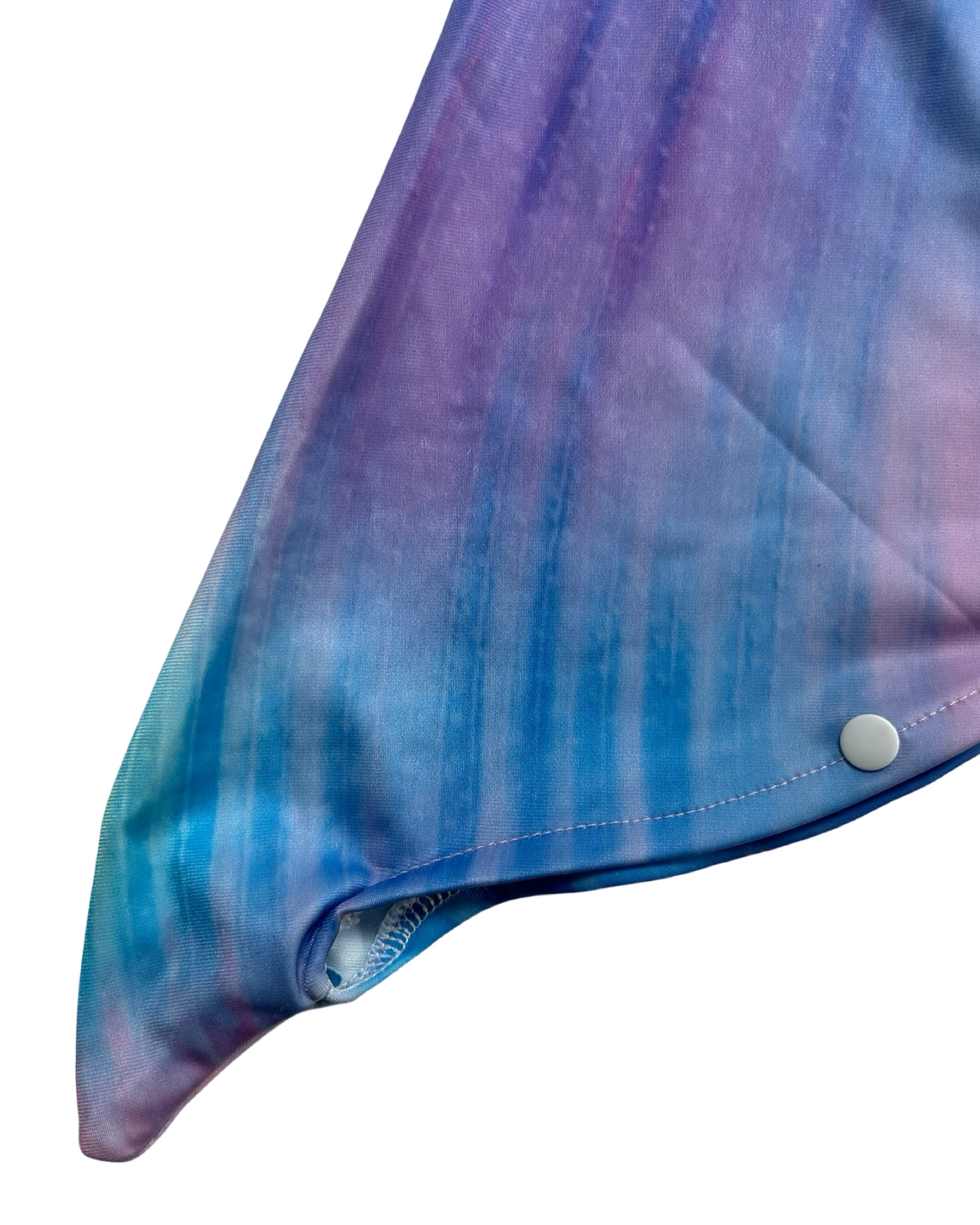 11-12Y (150) Youth Girls Ghnatygren Tween 3 Pieces Fish Scales Print Mermaid Swim Suit + Coverup.