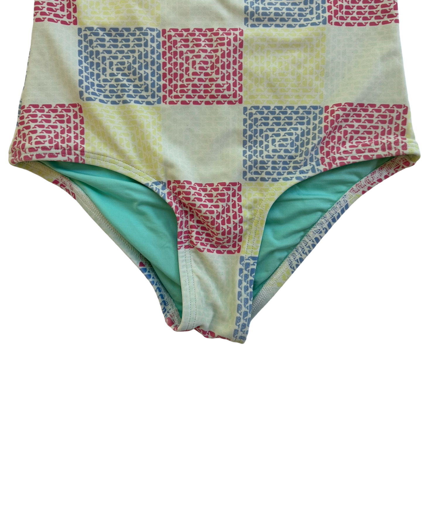 XS 4T Toddler Girls Vineyard Vines Patchwork Swimsuit 🩱