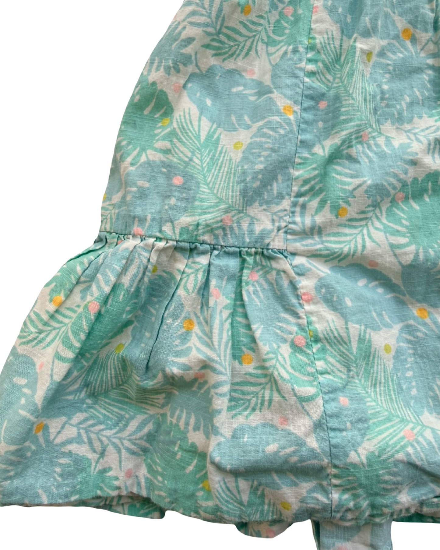 3T Toddler Girl Tommy Bahama Tropical Ferns & Palms Dress