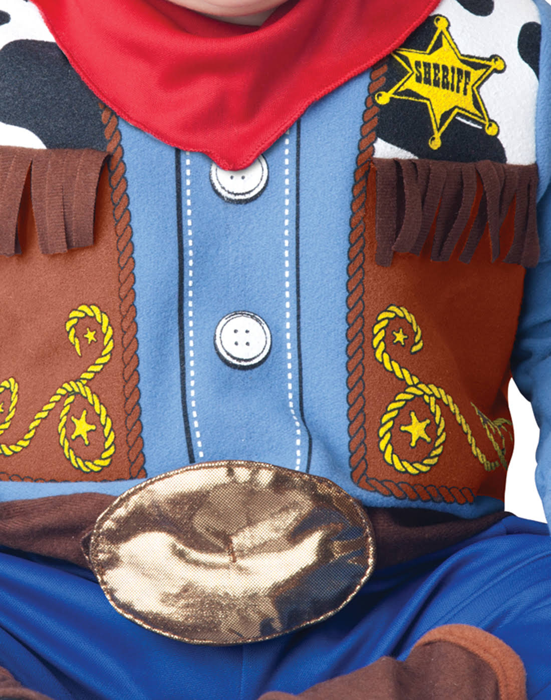 18-24M InCharacter Medium Baby Boy Wee Wrangler Sheriff Cowboy Costume
