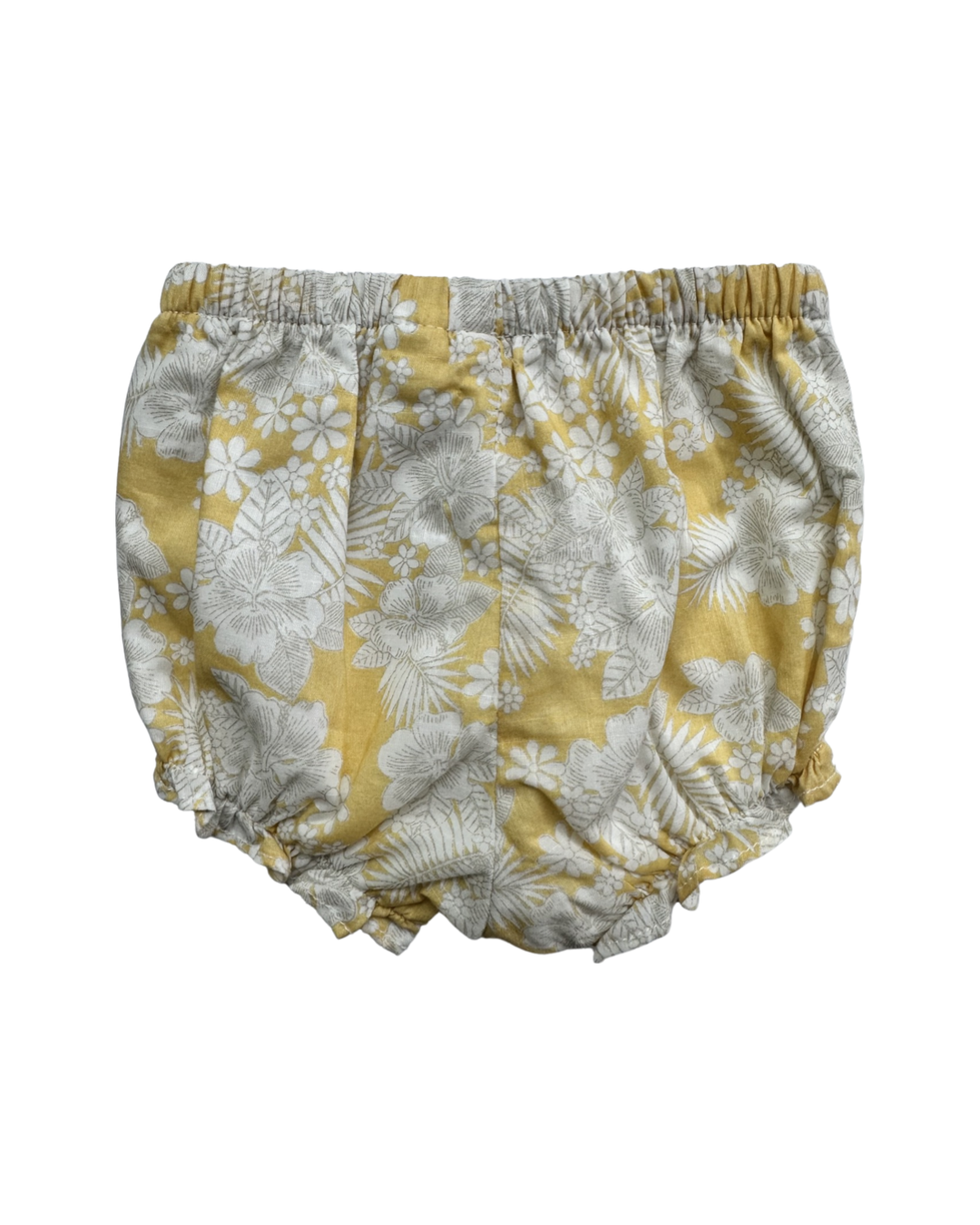 0-3M Baby Girl Janie & Jack Yellow Floral Layette 2Pc Set
