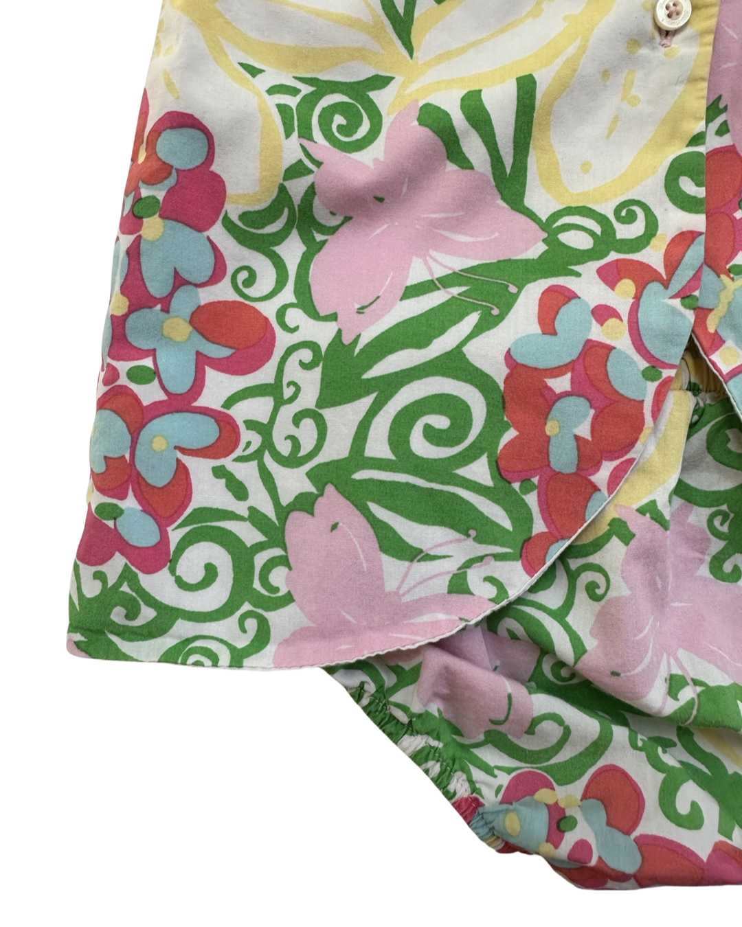 12M-18M Baby Girl Lilly Pulitzer Butterfly and Pink Floral Dress & Bloomers