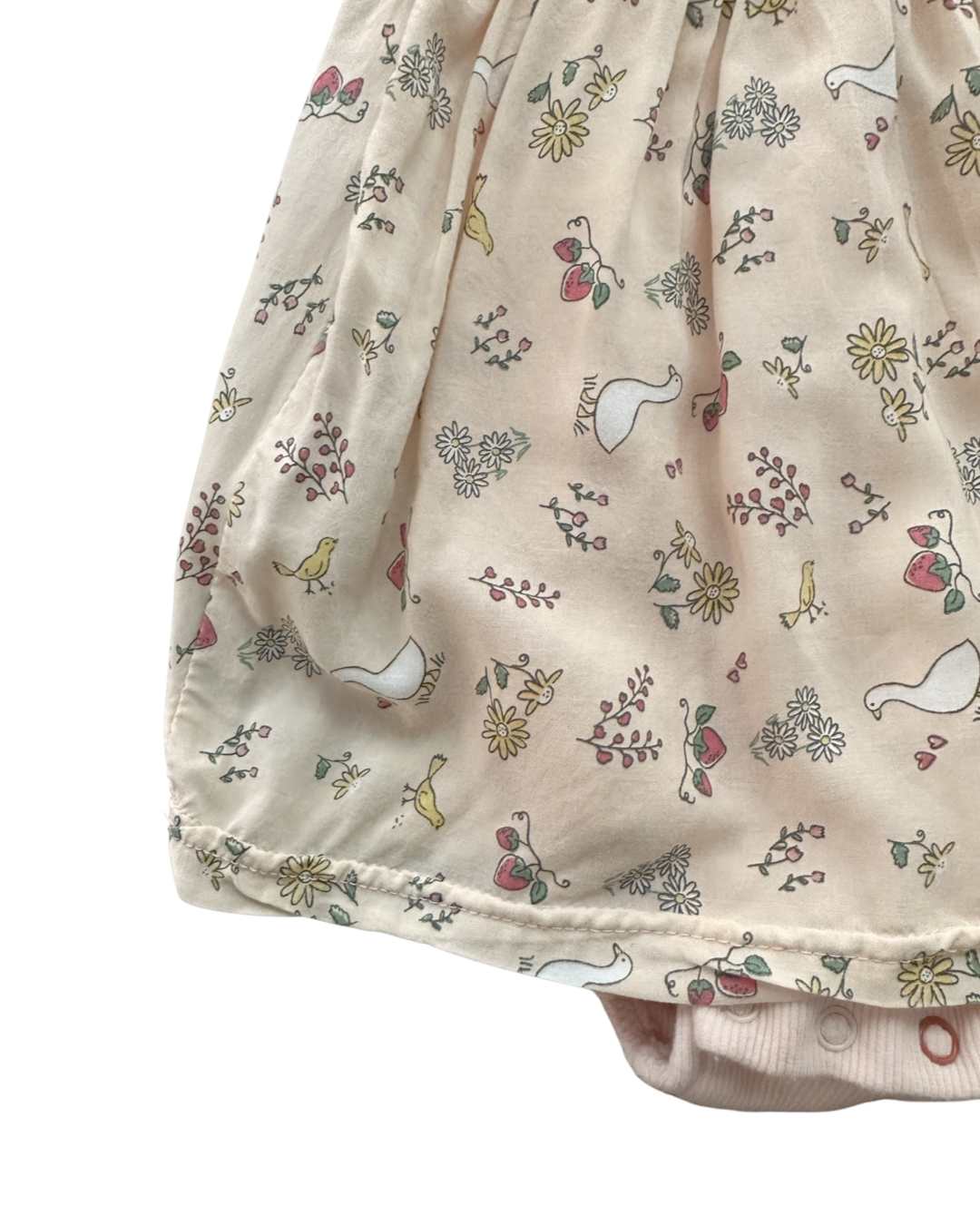 24M Baby Girl VitaminsKids Pink Duck & Strawberry Dresd
