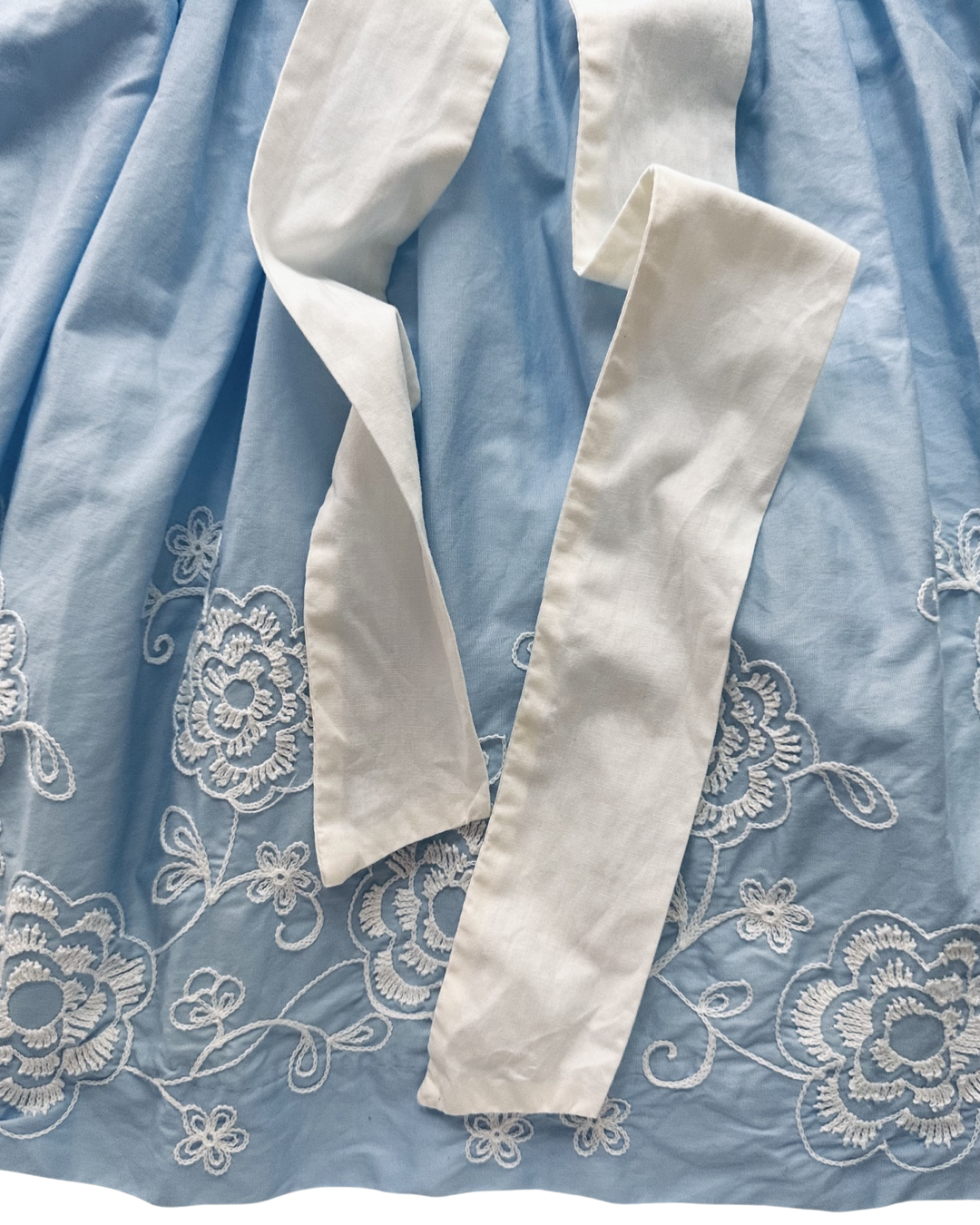 5T Toddler Girl Light Blue Camilla Floral Dress