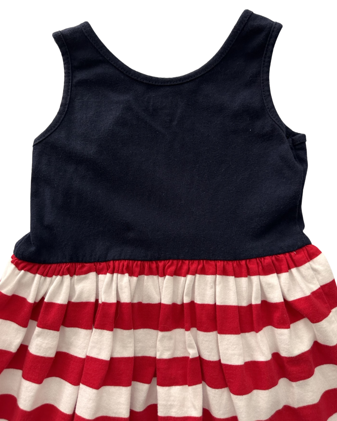 12M-18M Baby Girl The Children’s Place Red / White & Blue Sequin Star Dress