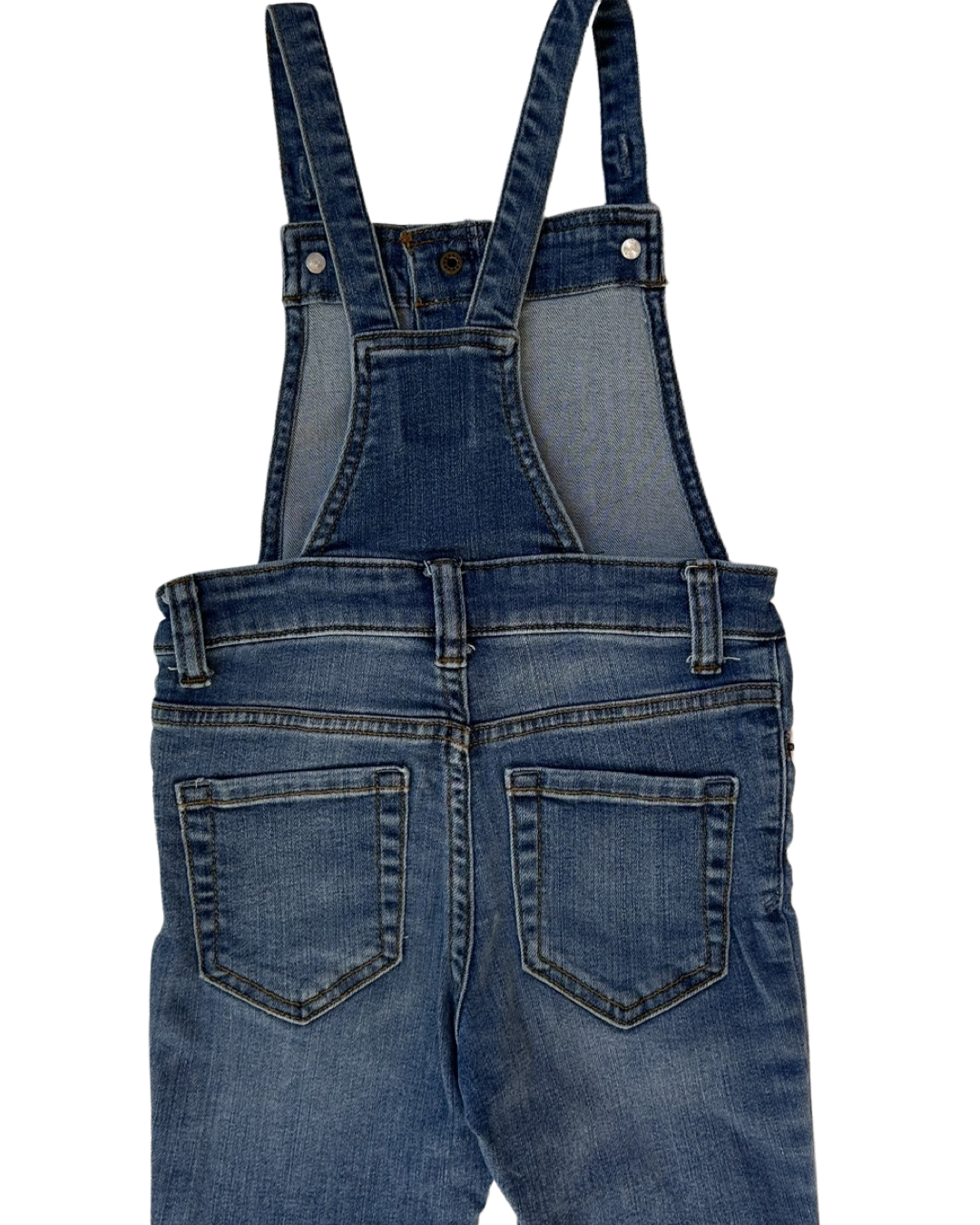 3T Toddler Girl Cat & Jack Overall Blue Jeans