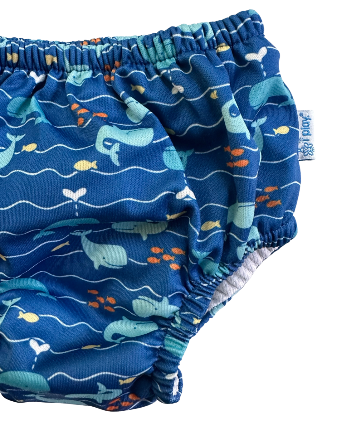 18M-24M Baby Boy Blue Whale iPlay Swim Diaper