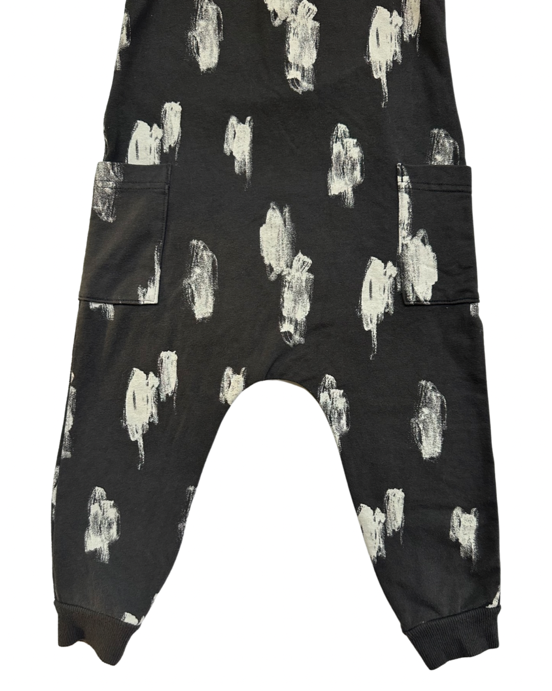 2T Toddler Boys Dark Gray Cat & Jack Romper with Pockets