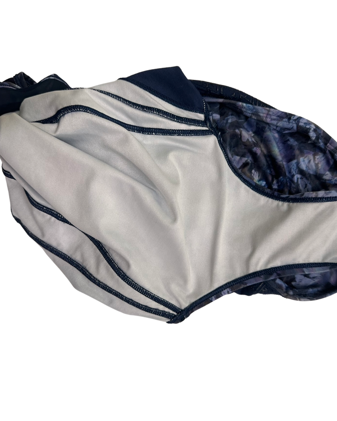 Youth Girls Size 12Y Ivivva By LuluLemon Navy / Purple Gymnastics Dance Leotard