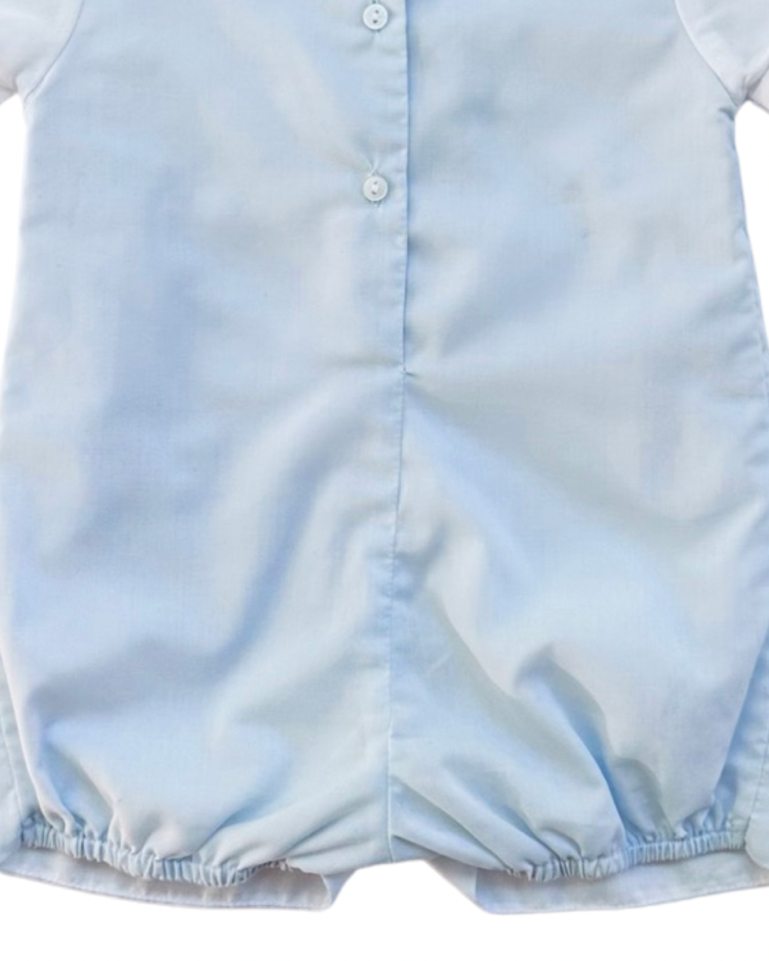 3M Baby Boy Petit Ami Light Blue Classic Boutique Romper