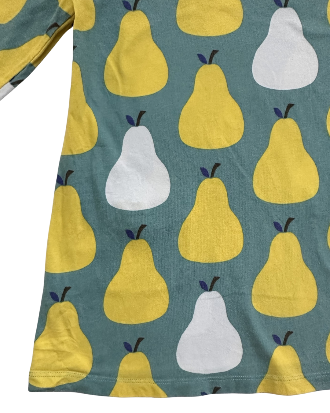 Girls Size 7/8 Mini Boden 3/4 Sleeve Pear Shift Dress