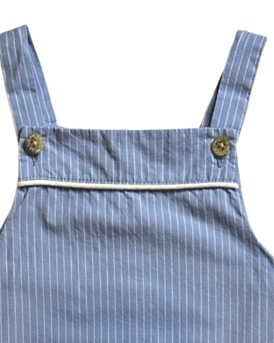 6M-12M Baby Boy Blue Stripe Janie & Jack Romper
