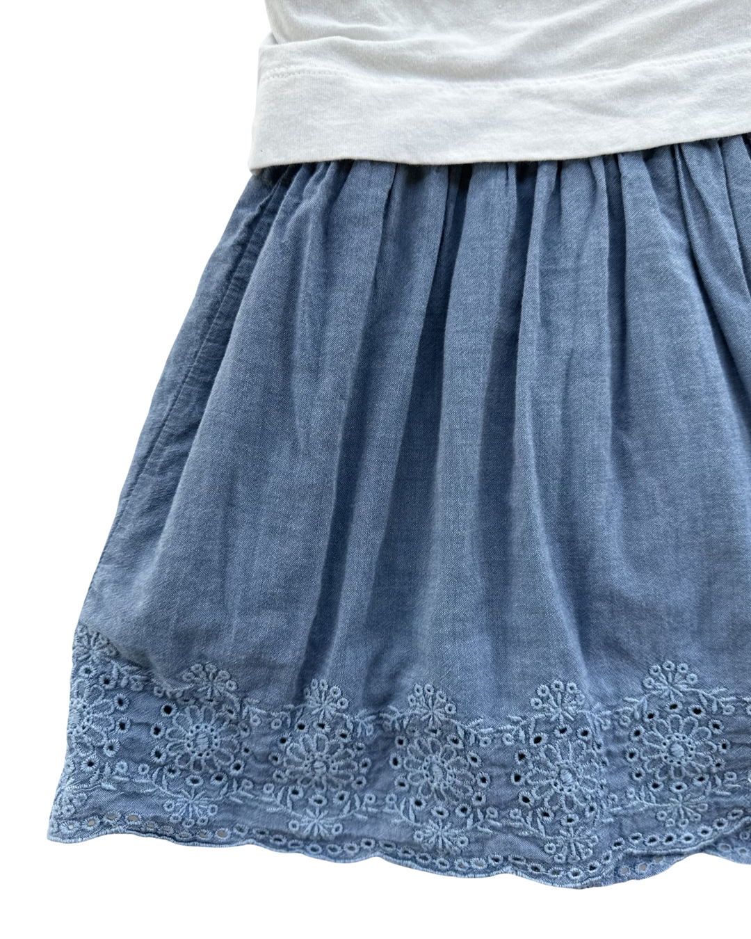 2T Toddler Girl Baby Gap Chambray Dress