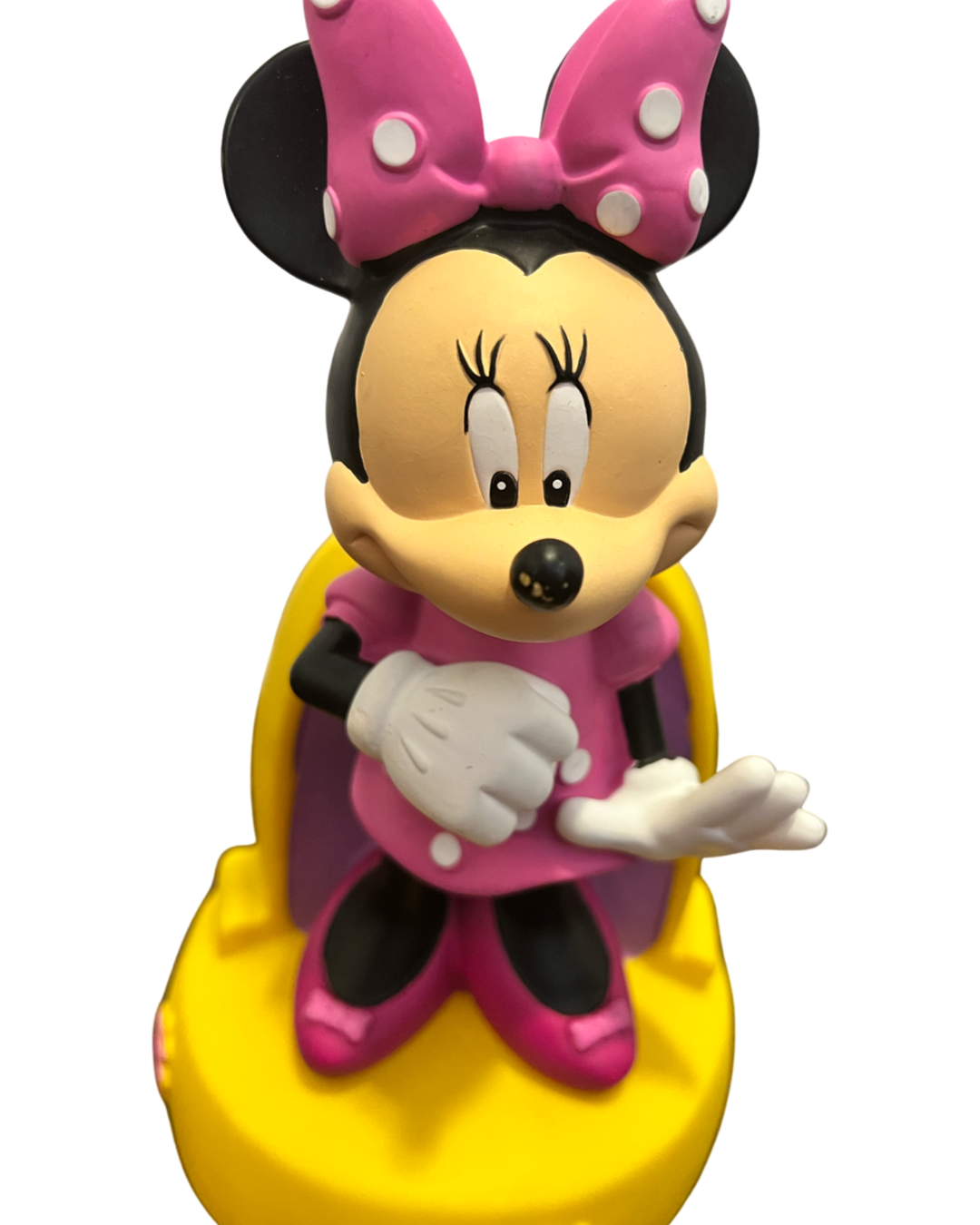 DISNEY Minnie Mouse 9” Plastic Piggy Money Bank