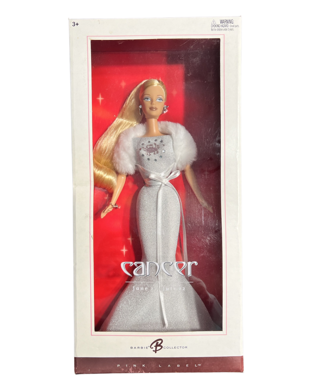 2004 CANCER Zodiac JUN 22 - JUL 22 Blond Barbie Doll Mattel #C6243