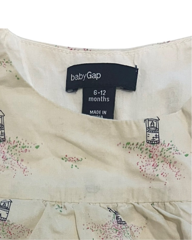 6-12M Baby Girl Baby Gap Wishing Well Top