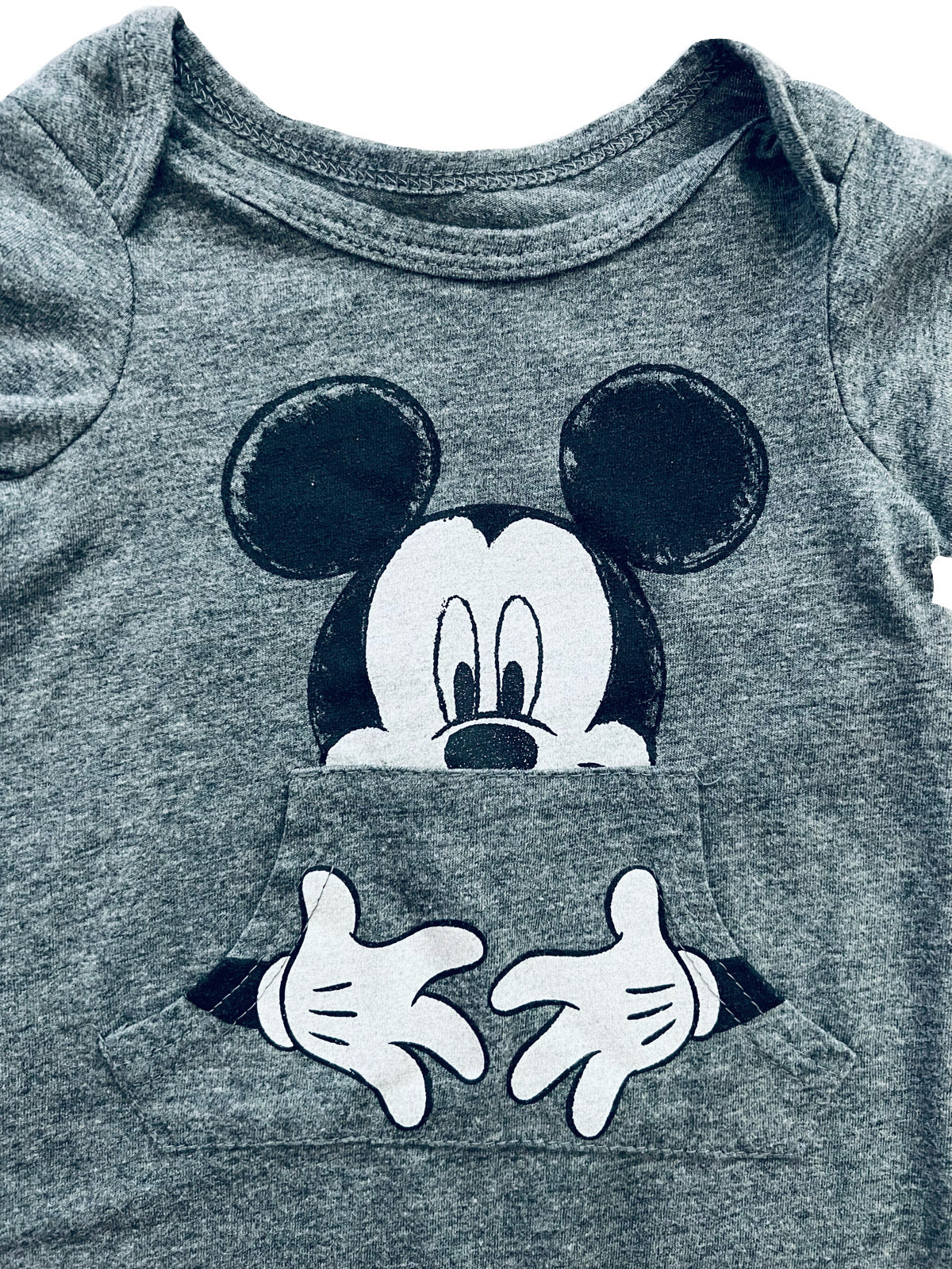 12M Baby Boy Disney Mickey Mouse Romper Outfit