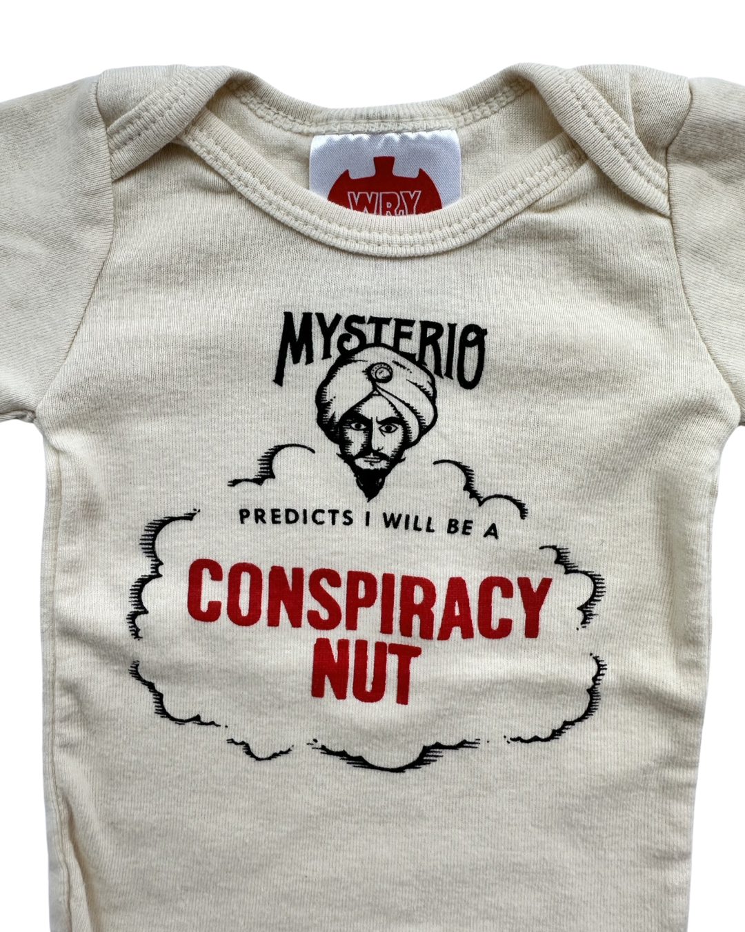 0-3M Baby Boy / Girl Wry Baby Conspiracy Nut Top