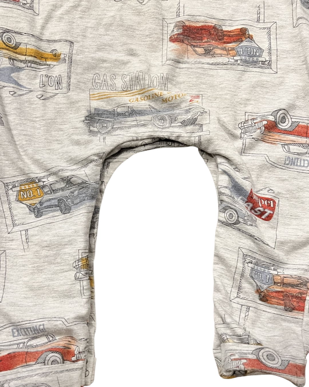 12M Baby Boy Kidding Around Car Romper w/ Hat