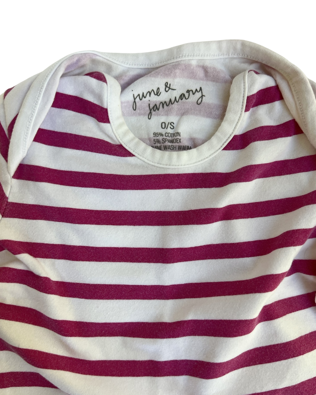 Baby Girl Striped June & January Sleep Gown