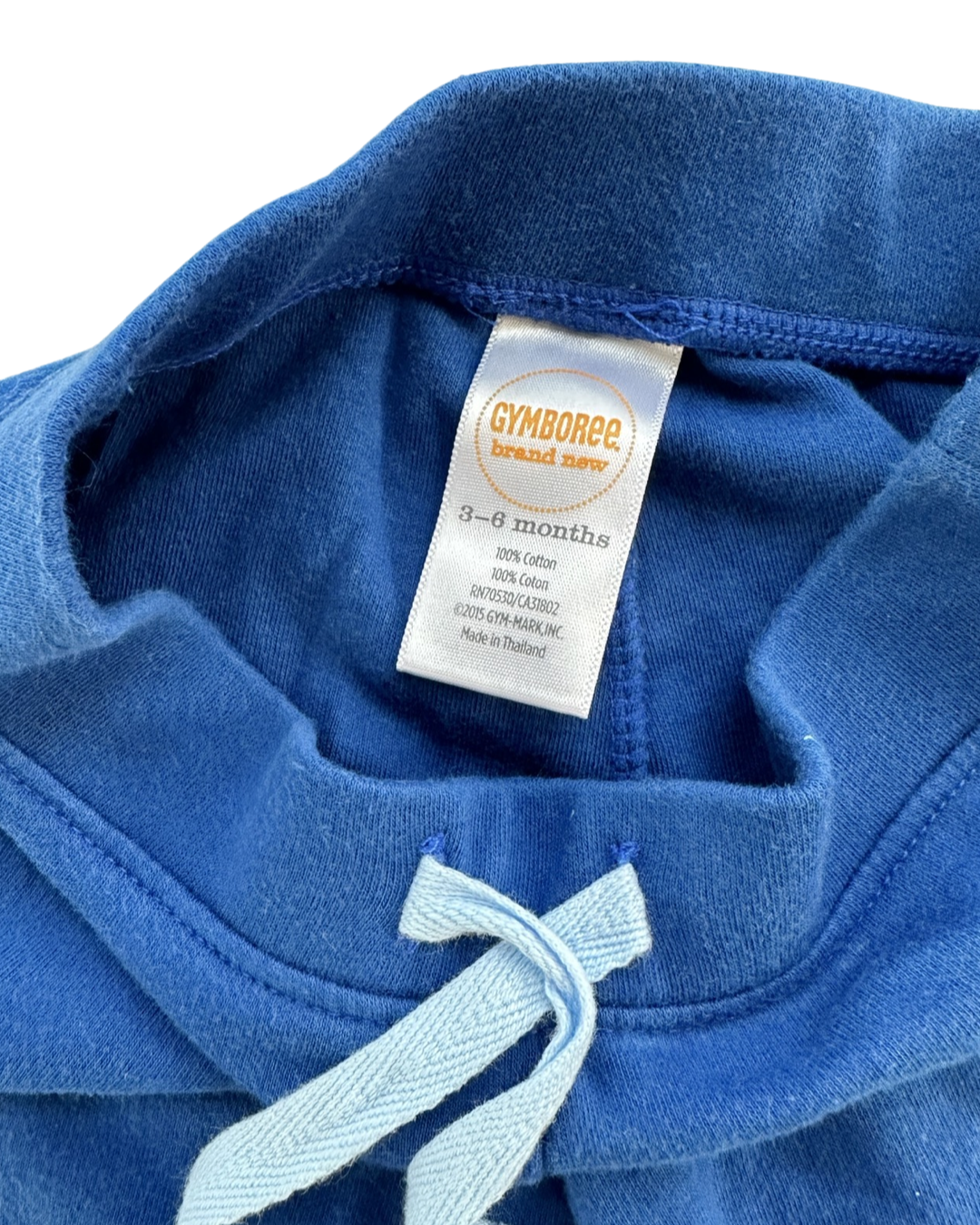 3-6M Baby Boy Gymboree Blue Jogger Pants