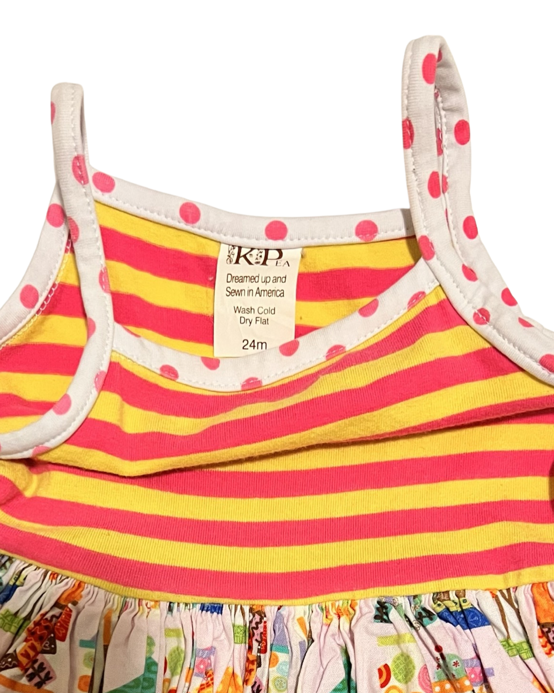 24M Baby Girl KPea Sweet Treats Lollipop Dress