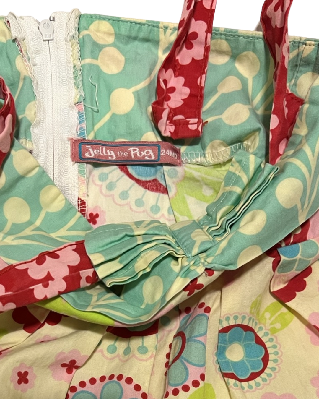 24M Baby Girl Jelly the Pug Dress