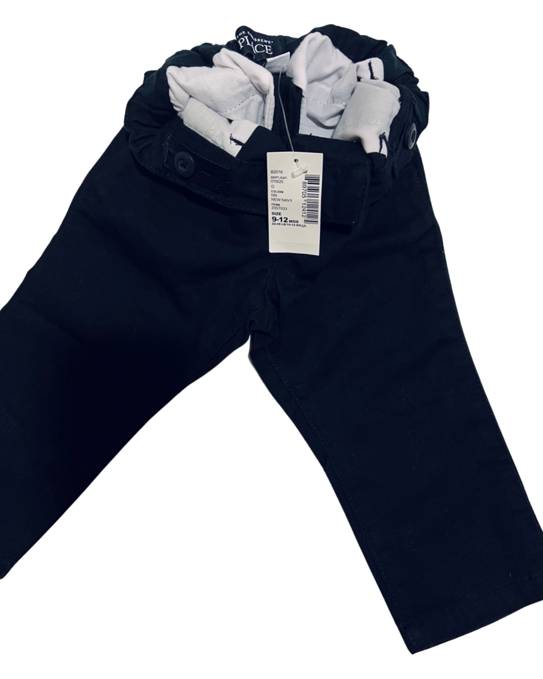 9M-12M Baby Boy Navy Blue The Children’s Place Chino Pants