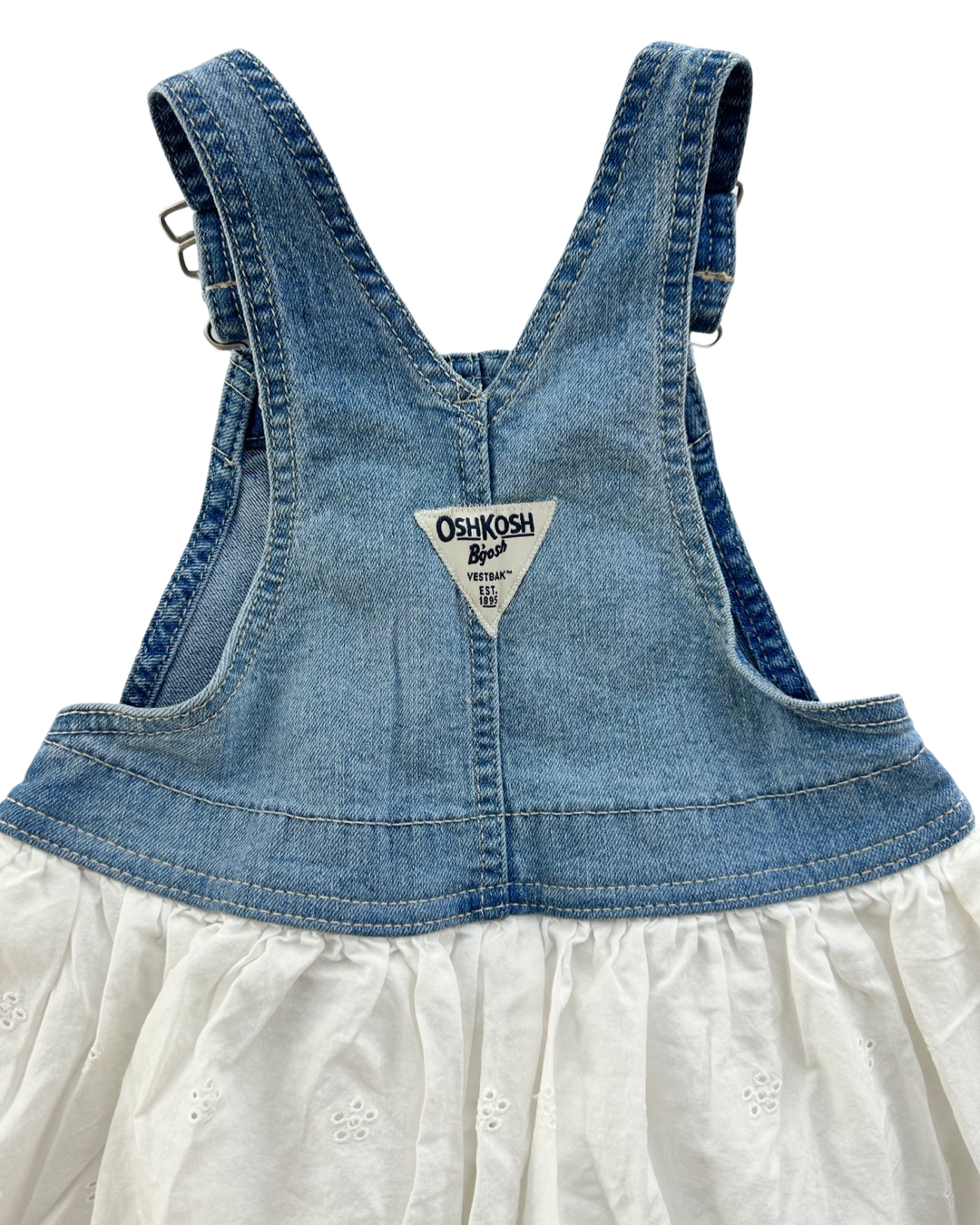 24M Baby Girl OshKosh B’Gosh Jean Overall Dress