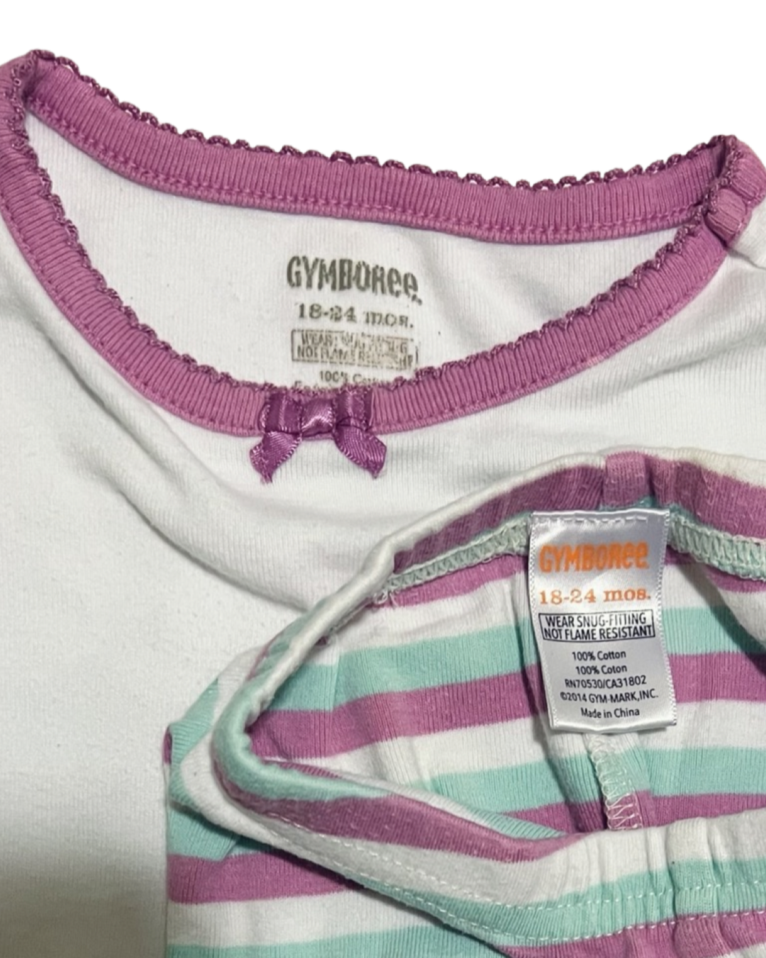 18M-24M Baby Girl Gymboree Unicorn PJs