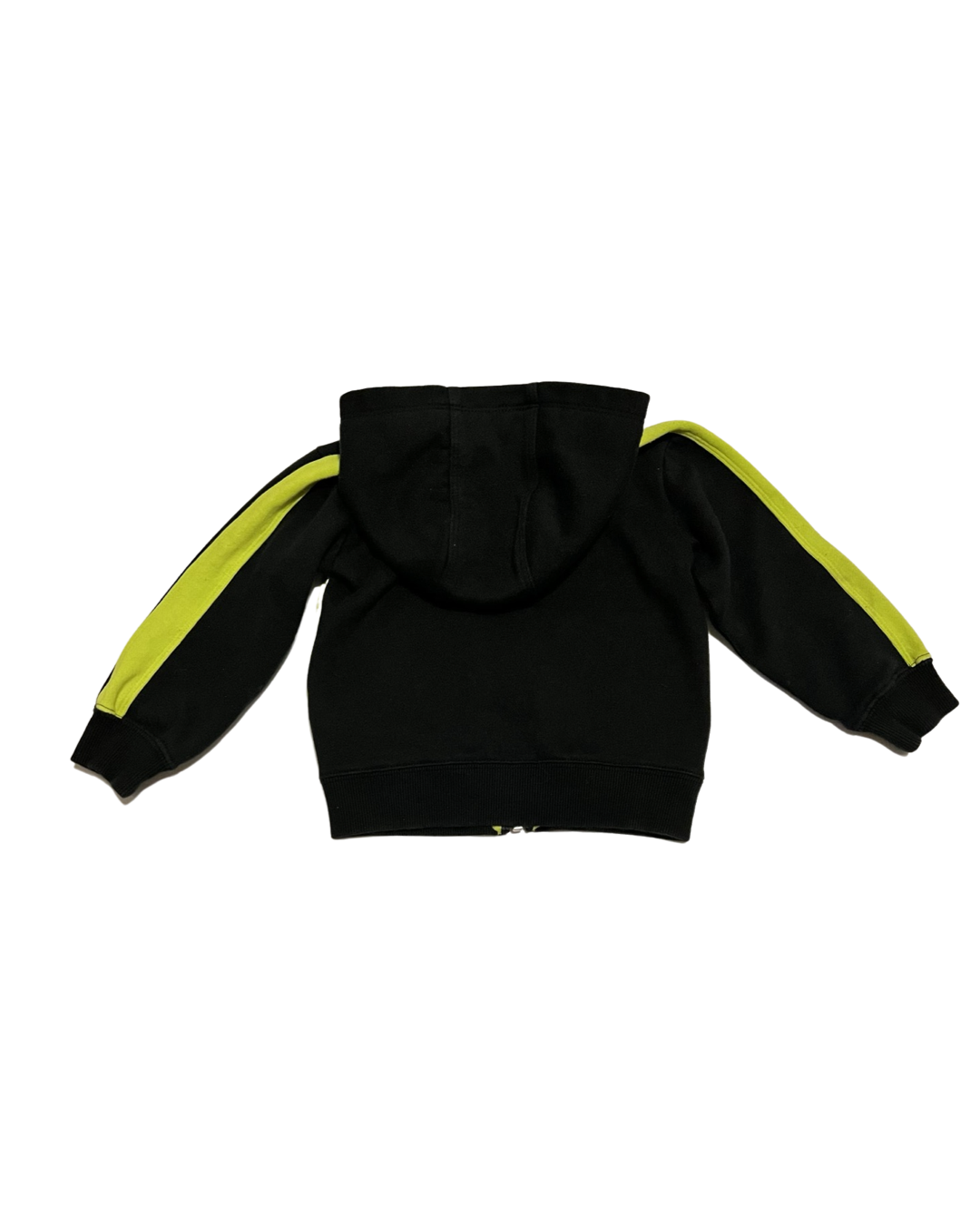 24M Baby Boy Lime Green / Black Nike Zip Up Hoodie