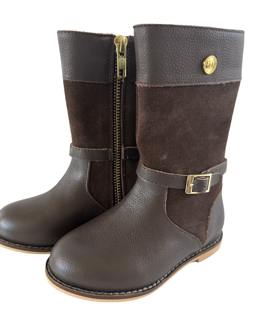 7C Toddler Girl Janie & Jack Brown Riding Boots