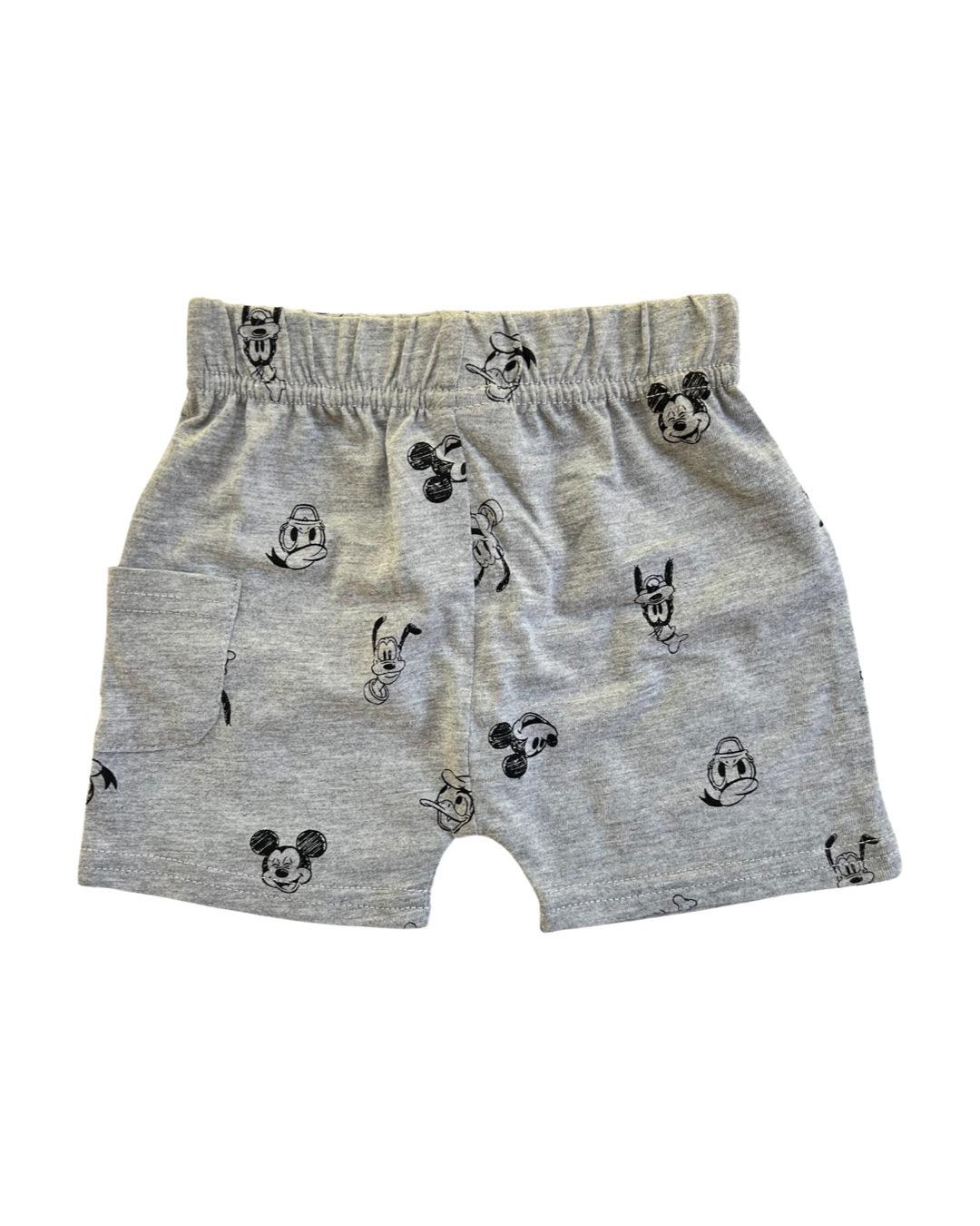 0-3M Baby Boy DISNEY Mickey Mouse Shirt, Onesie & Shorts