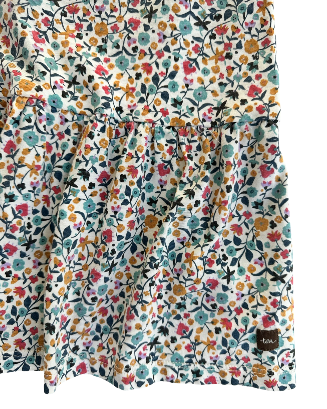 Youth Girls Size 12 Tea Collection Floral Long Sleeve Dress