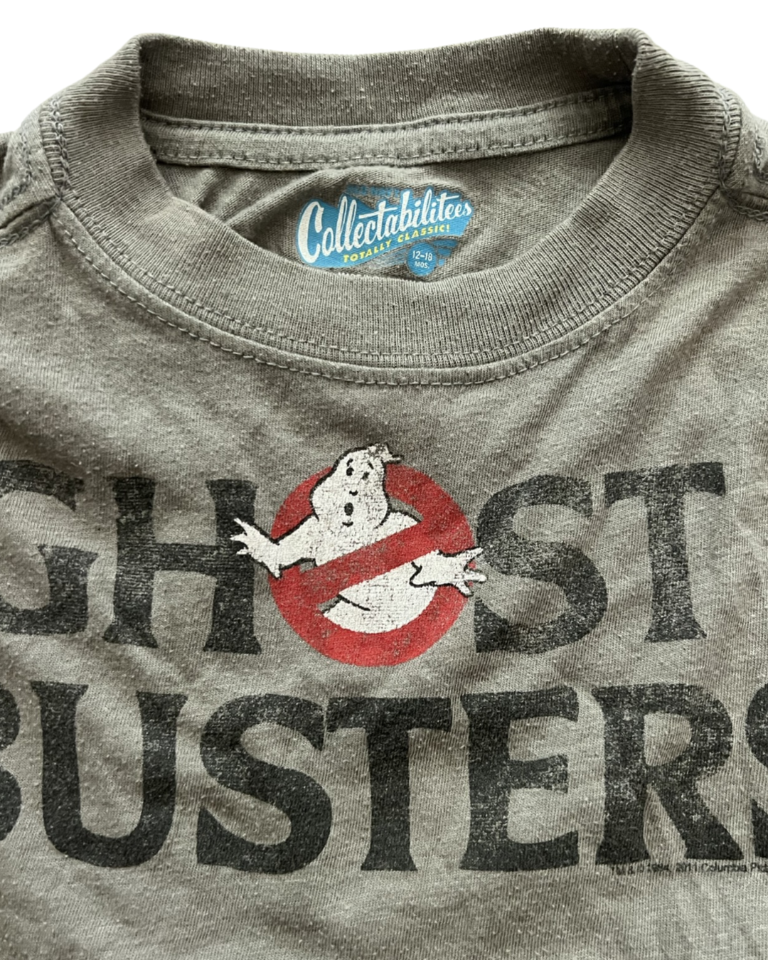 12M-18M Baby Boy Gray Old Navy GhostBusters Long Sleeve Top