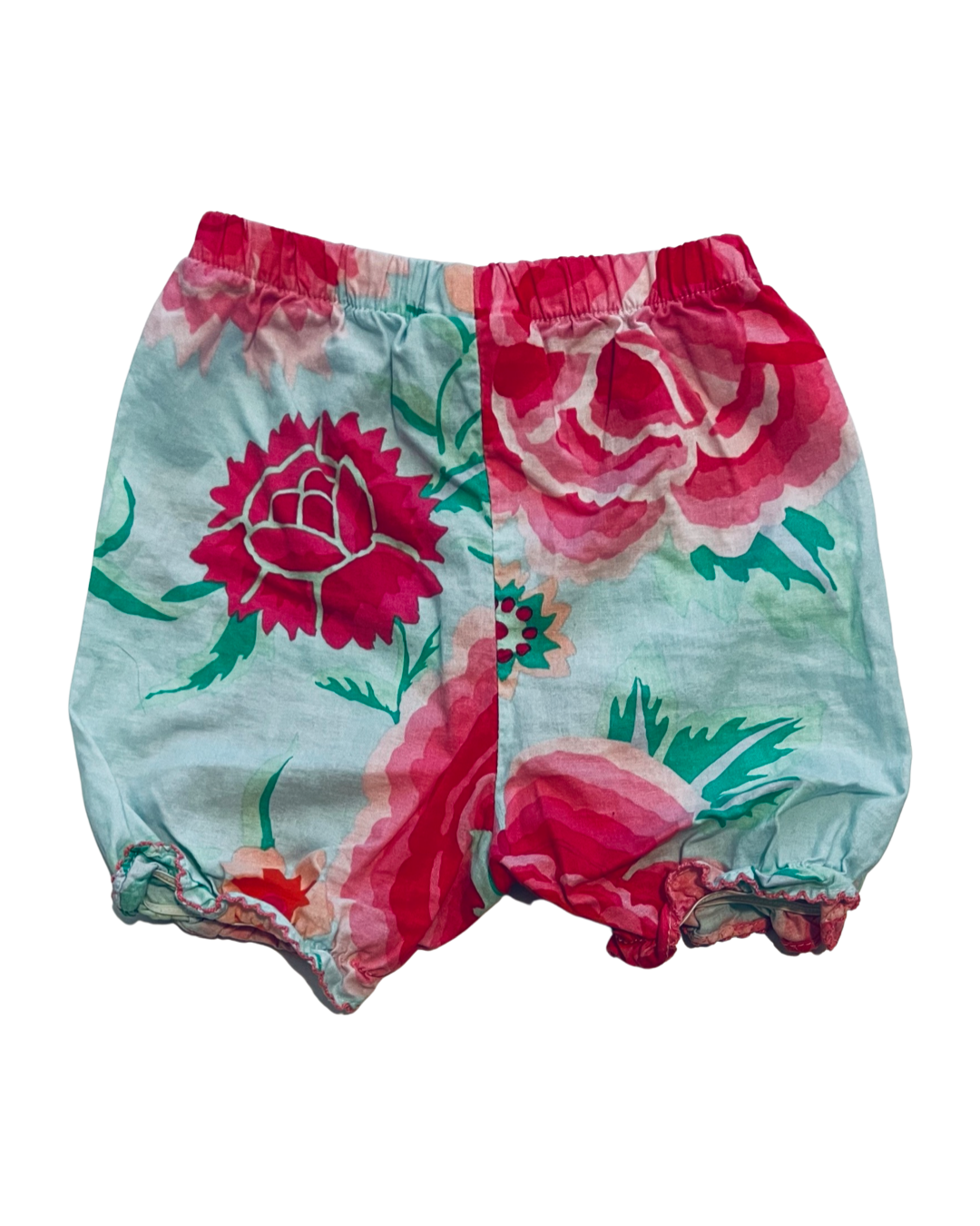 3M Baby Girl Boutique Le’ Za Me Floral Top Bubble Shorts Outfit