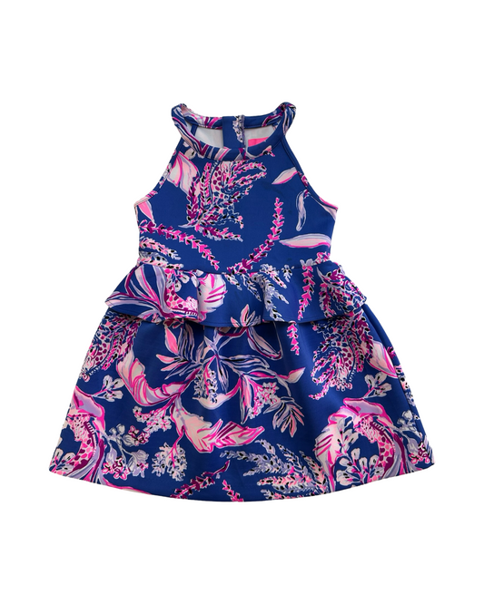 S 4T -5T Toddler Girls Lilly Pulitzer Ceasara Dress.