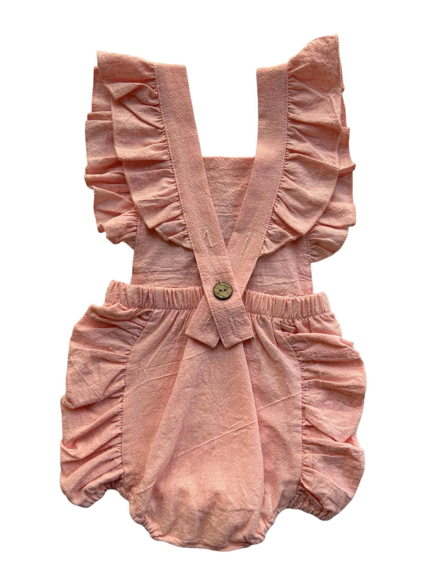 12M Baby Girl Pink One 1st Birthday Pumpkin Bubble Romper