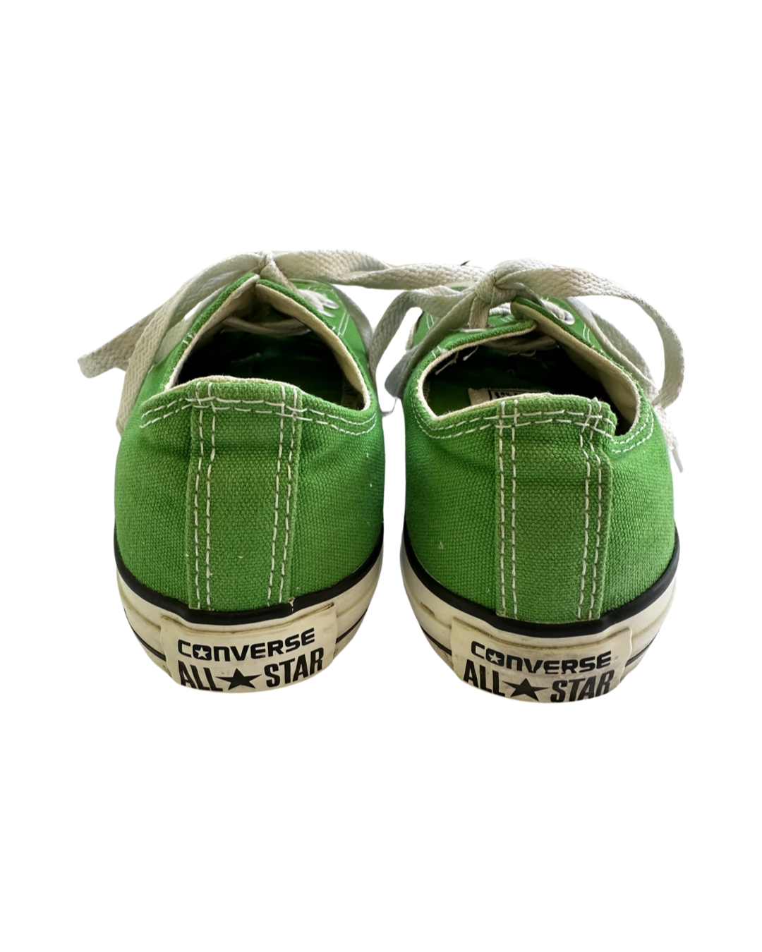 Men’s Size 4 / Women’s Size 6 Green Canvas Converse All Star Shoes