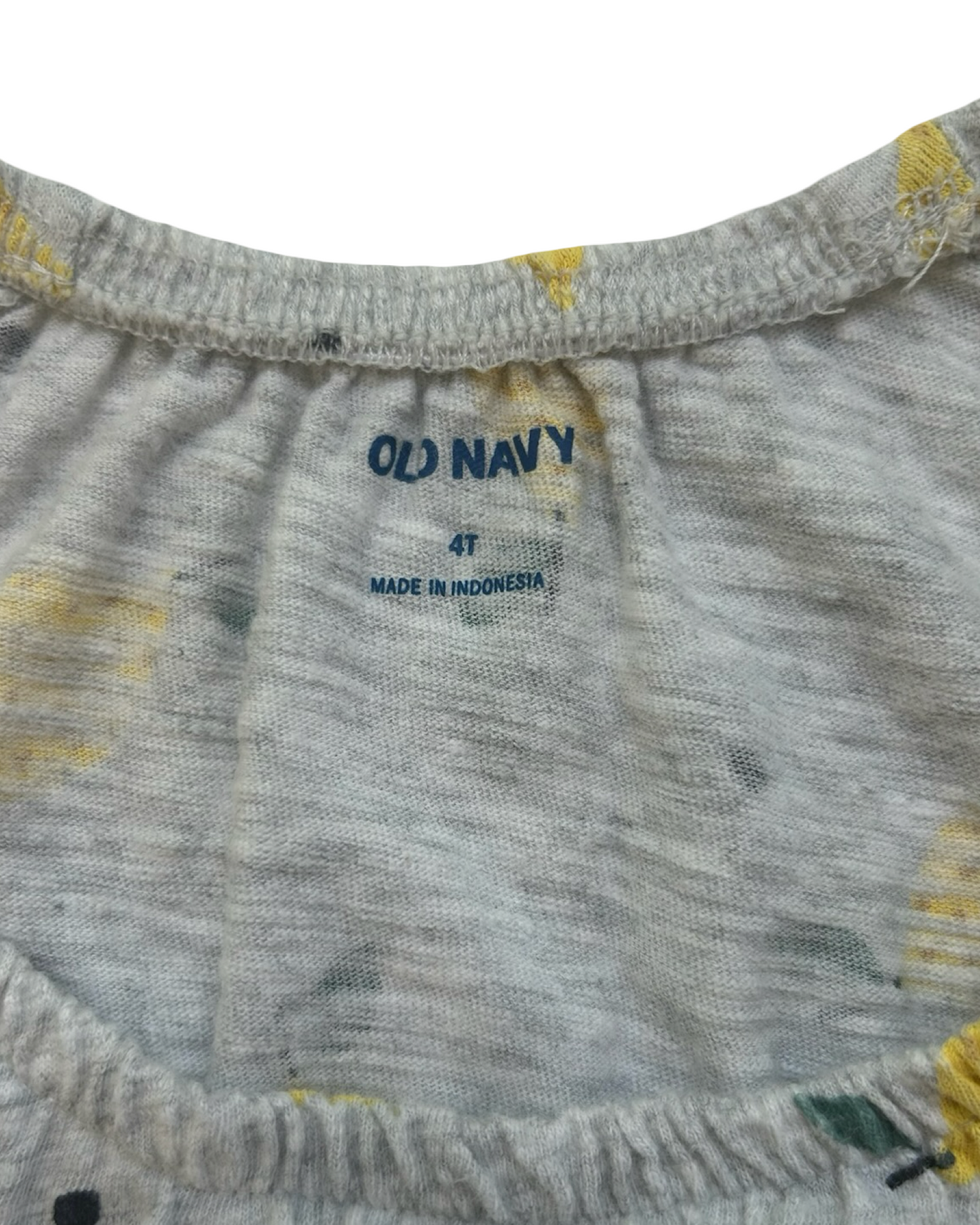4T  Toddlers Girls Old Navy Lemon 🍋 Printed Ruffle Romper.