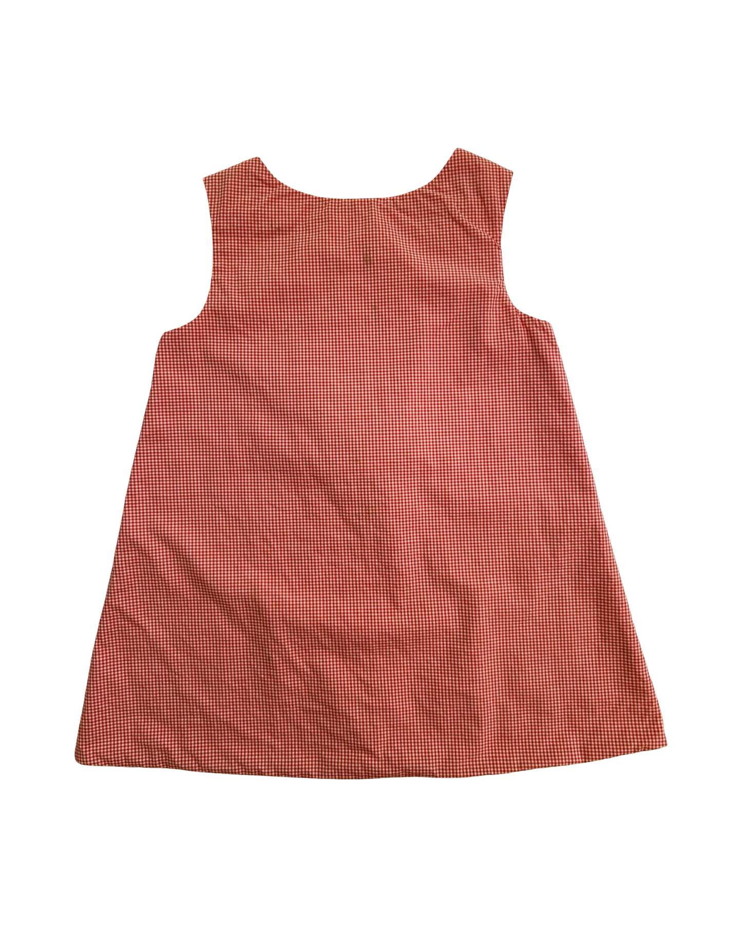 3T Toddler Girls Clemson Gingham Dress / Bubble Short 2 Piece Set.