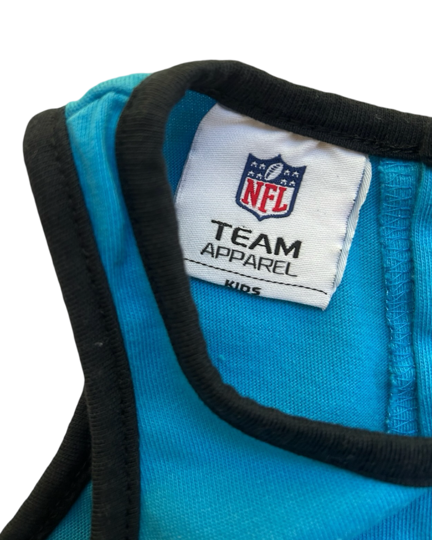 3-6M Baby Girl NFL Team Apparel Carolina Panthers Tank Cheer Dress