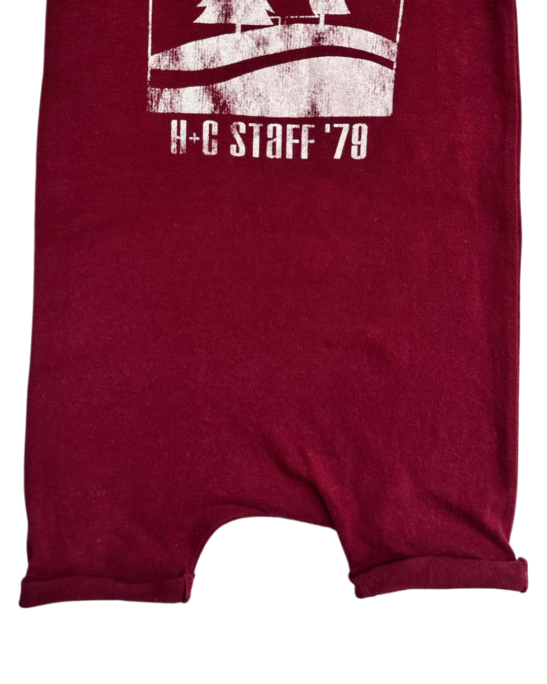 24M Baby Boy Henry + Claire Maroon Summer Camp Tank Shortie Romper