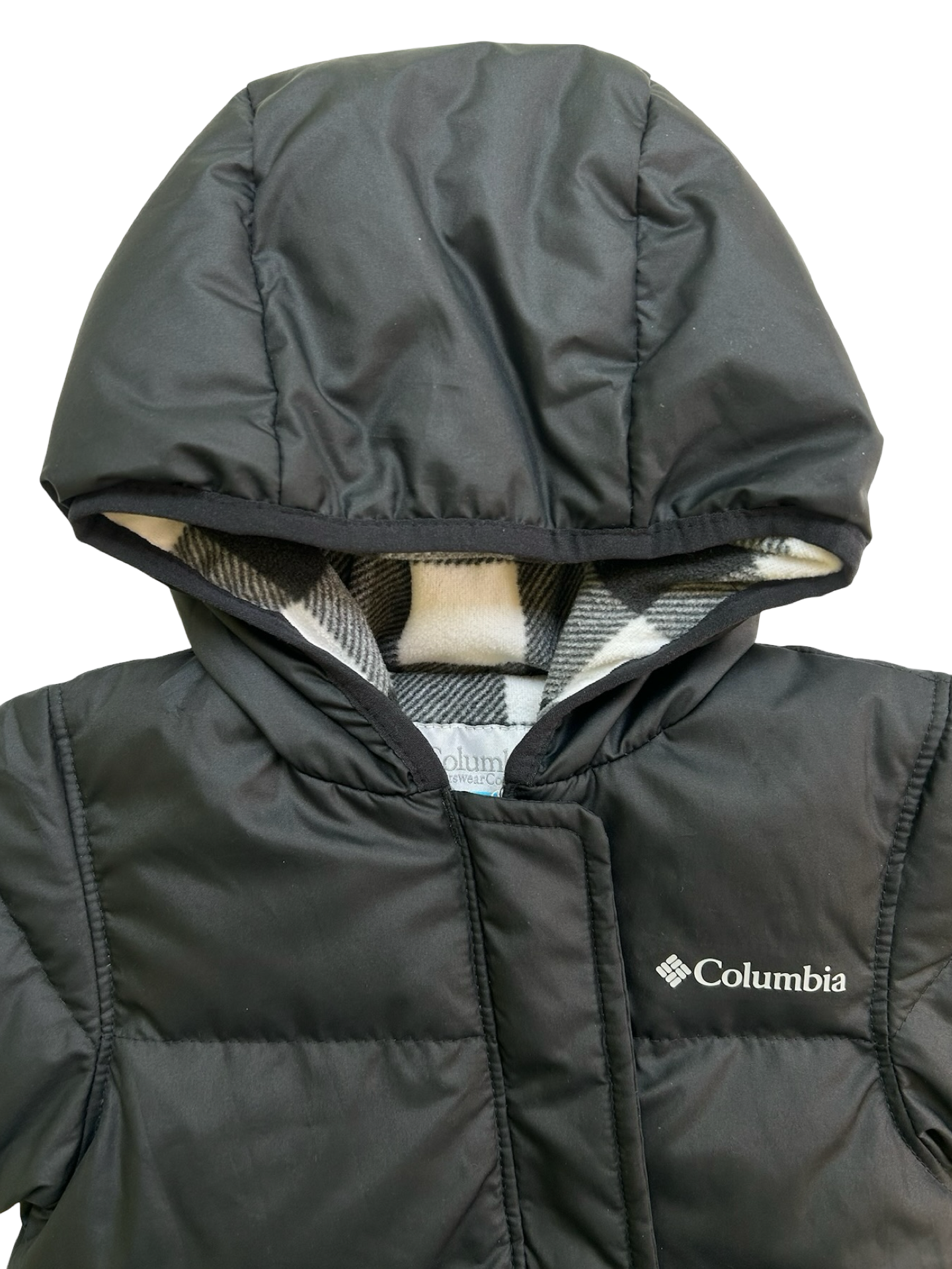 0-3M Baby Boys / Girls Unisex Columbia Snuggly Bunny Bunting Down Hoodie Snowsuit