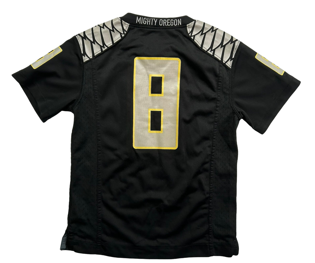 4Y Nike #8 Oregon Ducks Team, Black Jersey Boys.