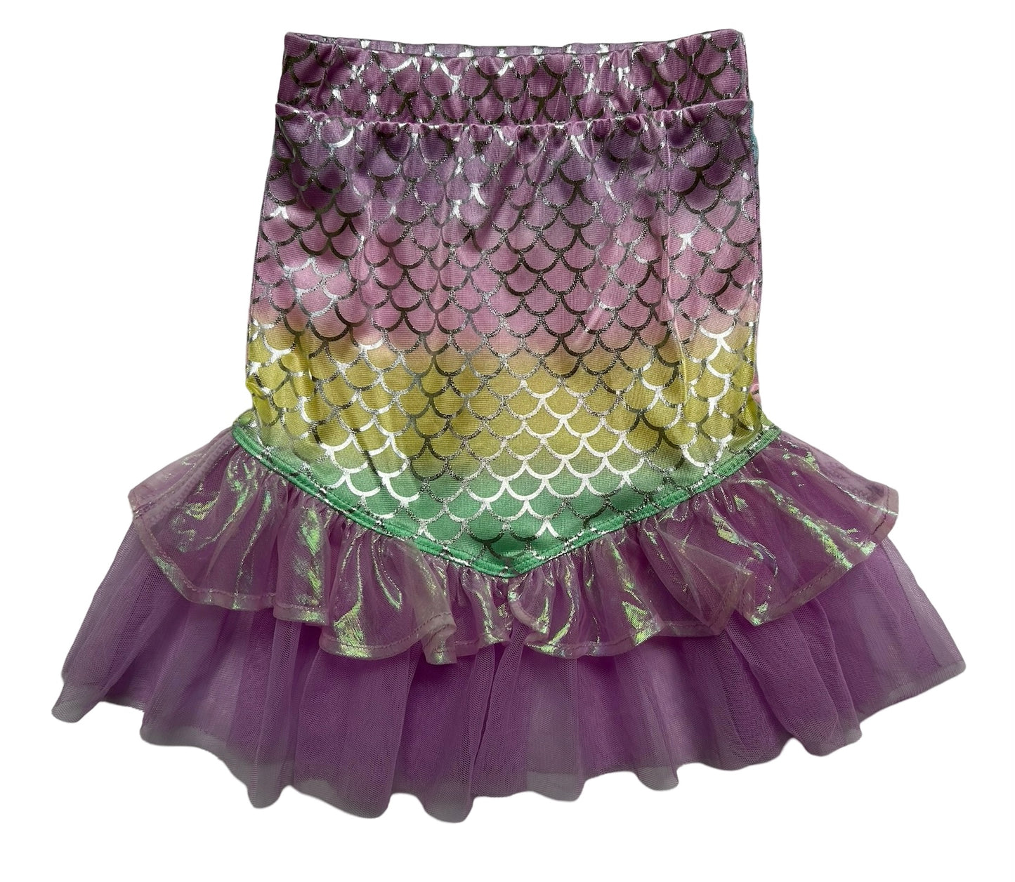 18M Baby Girl Cat & Jack Adorable Mermaid Swim Set 3 Pieces.